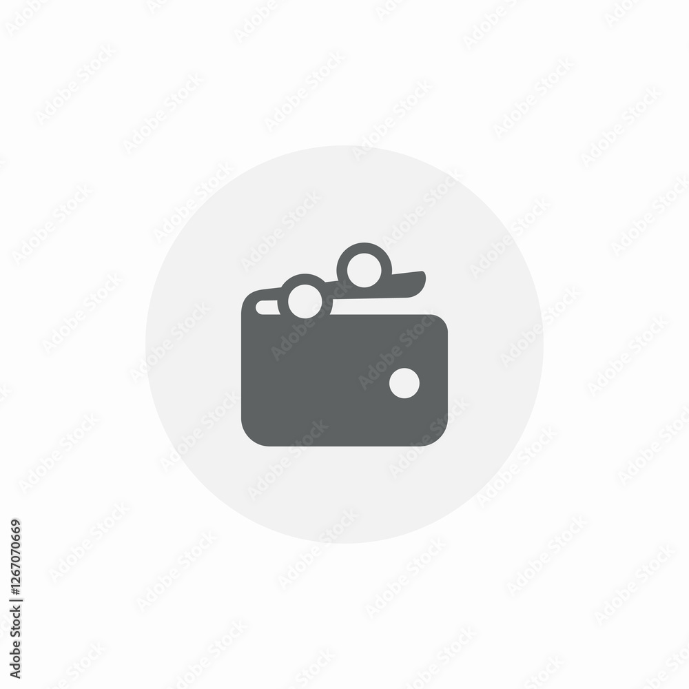 platform wallets icon sign vector platform wallets icon sign vector