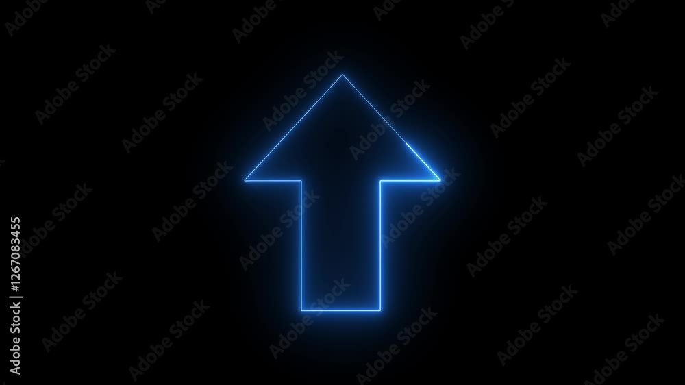 Glowing Neon Arrow Icon Animation, Direction Symbol, Navigation Sign, UI Indicator, Futuristic Interface, Motion Graphic Element, Glowing Neon Arrow Icon Animation, Direction Symbol, Navigation Sign, UI Indicator, Futuristic Interface, Motion Graphic Element,