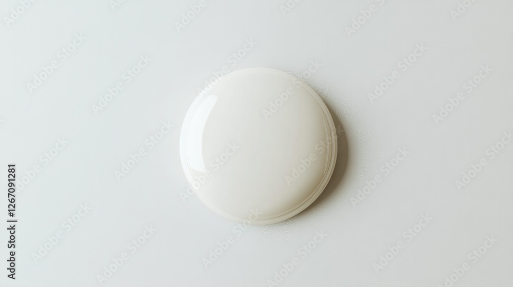 High-resolution mockup of a large circular pin button badge, isolated on a clean white background, ideal for branding presentations. High-resolution mockup of a large circular pin button badge, isolated on a clean white background, ideal for branding presentations.