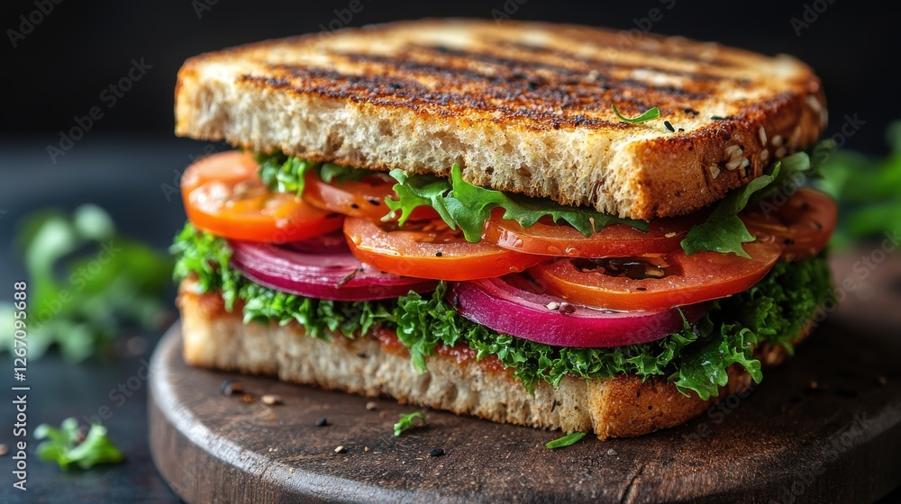 healthy sandwich isolated on transparent background healthy sandwich isolated on transparent background