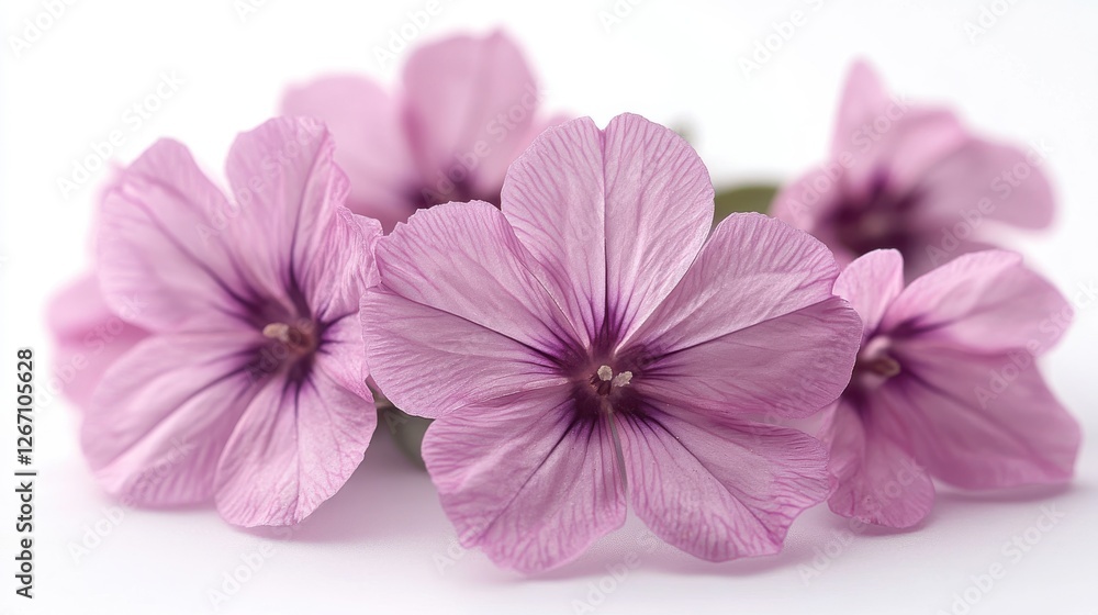 Obraz premium phlox flower isolated on transparent background