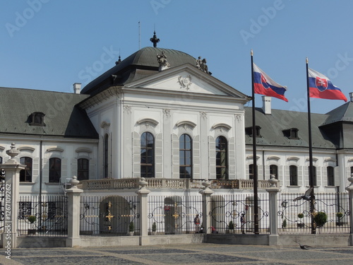 Photography Presidential Palace in Bratislava - Slovakia