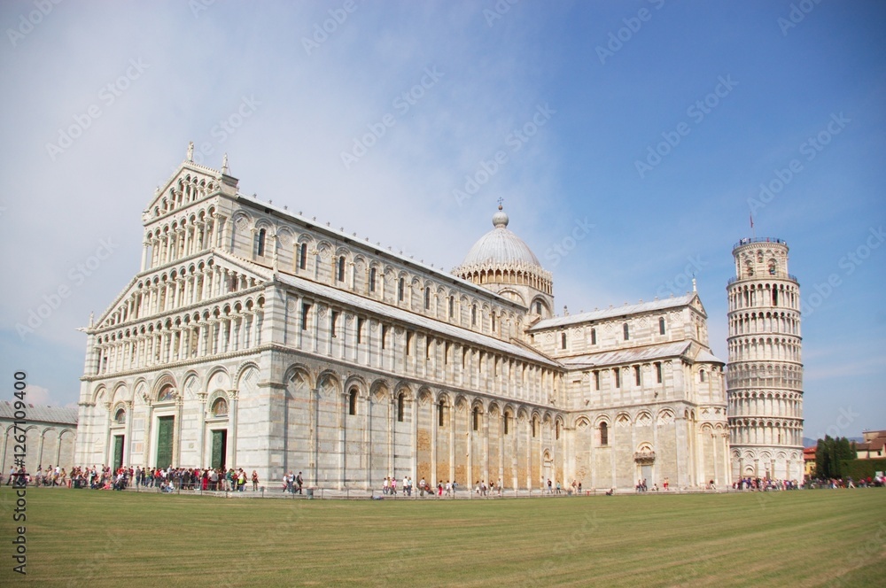Obraz premium piazza dei miracoli pisa italy