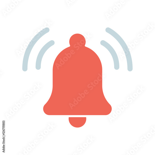 Icon a alarm, isolated against a clean background.
