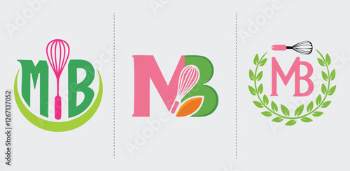 MB logo Design for Food Resturant
