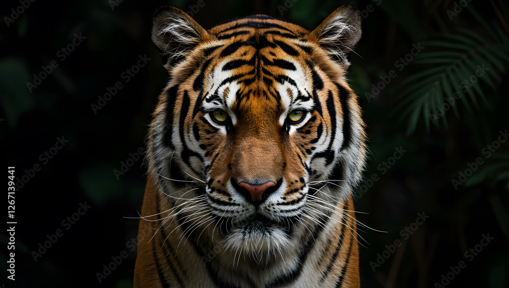 Naklejka premium Majestic Tiger