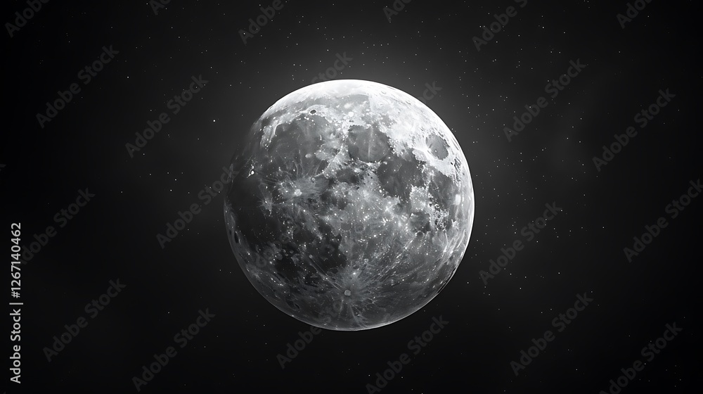 A dramatic view of the moon during a lunar eclipse on a solid black background. A dramatic view of the moon during a lunar eclipse on a solid black background.