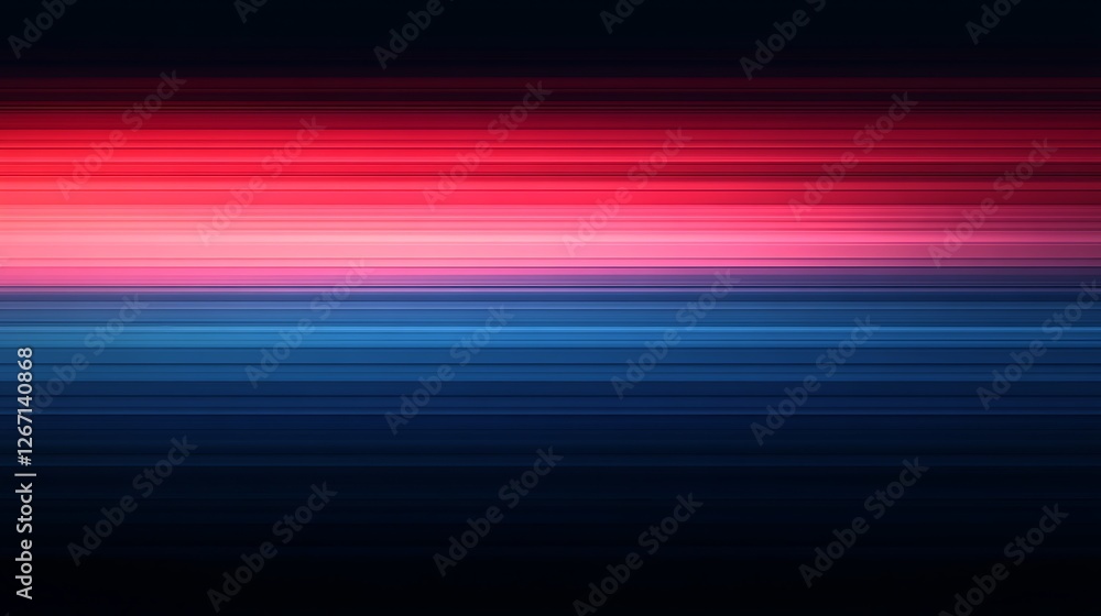Abstract Horizontal Lines Of Red Blue And Pink Hues Abstract Horizontal Lines Of Red Blue And Pink Hues
