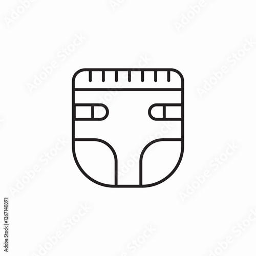 medical garments icon sign vector