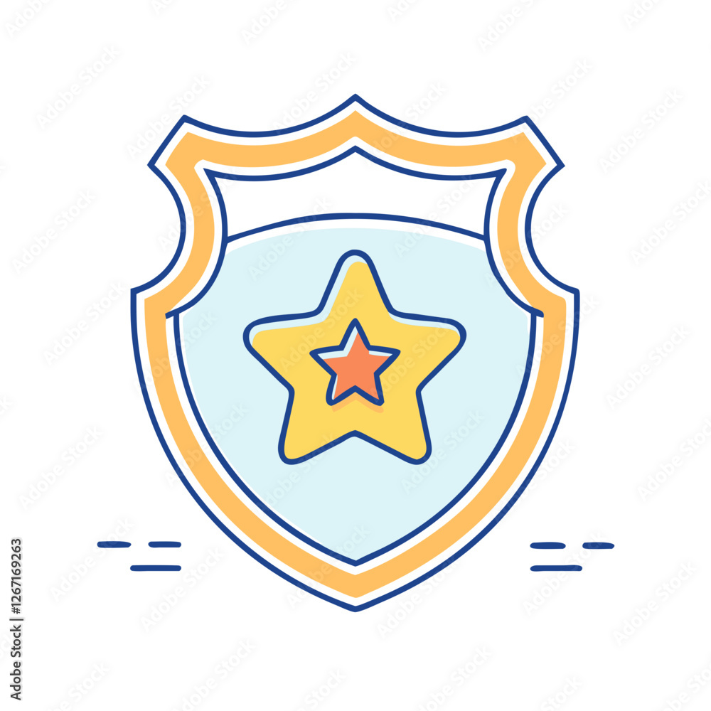 law enforcement badge icon, law enforcement badge vector illustration-simple illustration of law enforcement badge, perfect for law enforcement badge logos and icons law enforcement badge icon, law enforcement badge vector illustration-simple illustration of law enforcement badge, perfect for law enforcement badge logos and icons