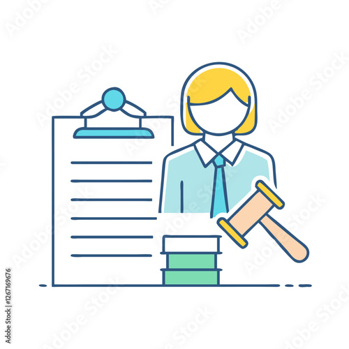 plaintiff icon, plaintiff vector illustration-simple illustration of plaintiff, perfect for plaintiff logos and icons