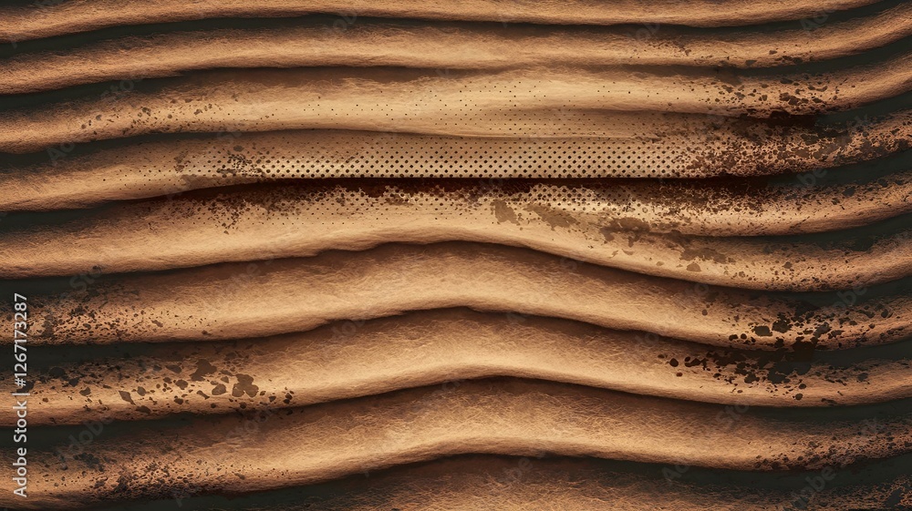 Fototapeta premium This text describes a texture with a grunge noise gradient, dirty grain background, dotted halftone overlay, sand dusty distressed wallpaper, and black-white random dot texture for poster, banner, or 