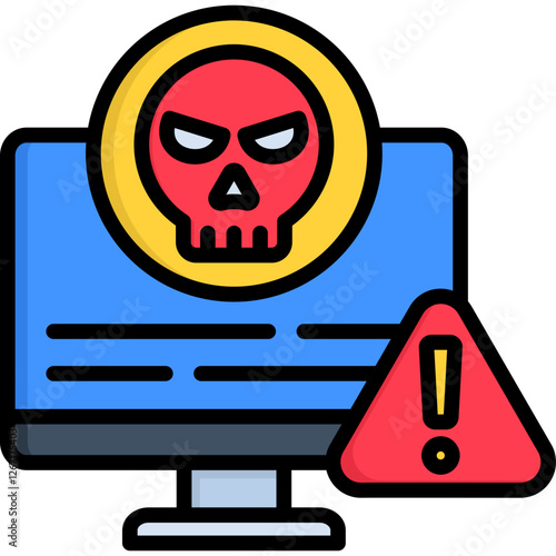 Cyber Attack Icon