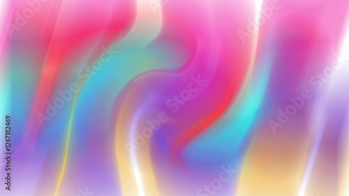 abstract gradient motion background multicolor. seamless loop
