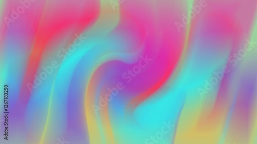 abstract gradient motion background multicolor. seamless loop