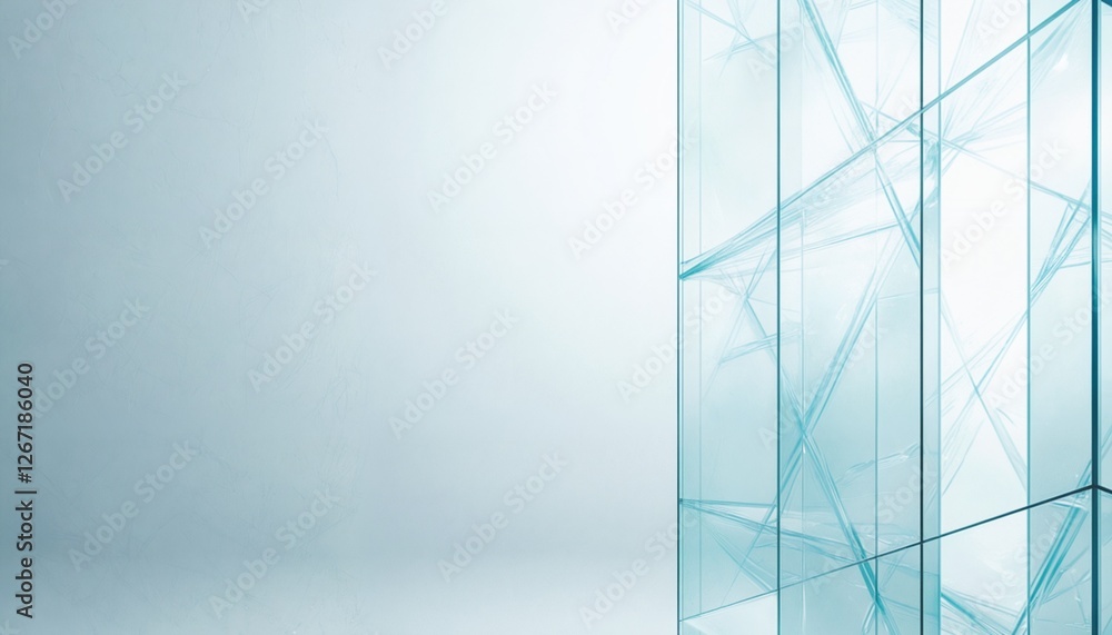 Fototapeta premium Modern Glass Office Interior Design