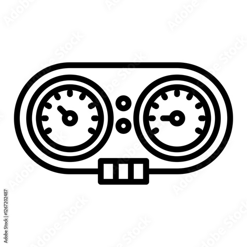 Speedo meter icon