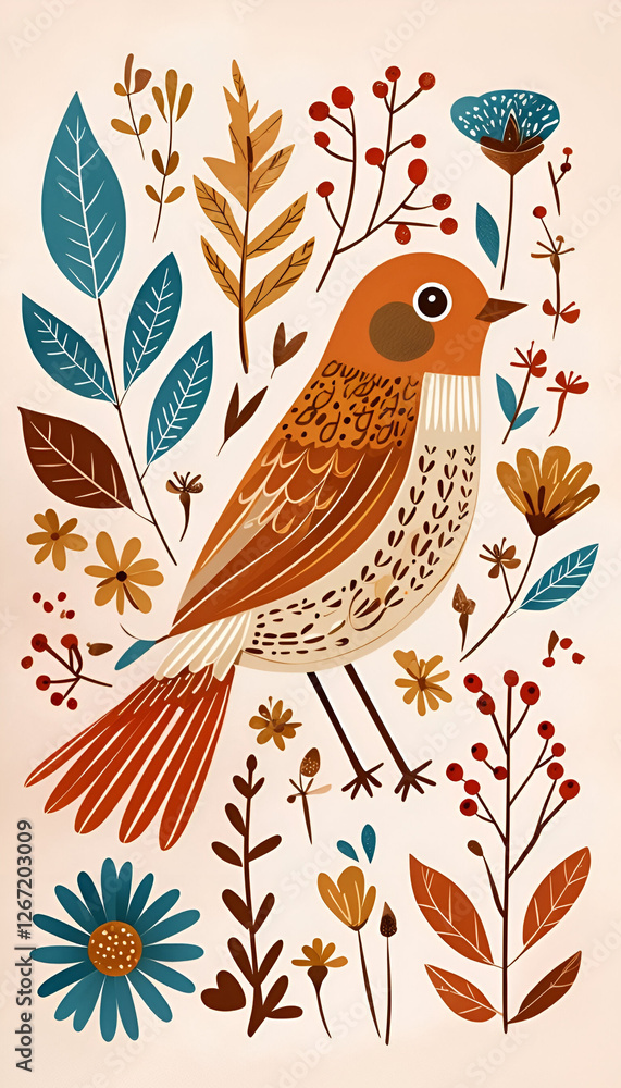 vector illustration of a bird vector illustration of a bird