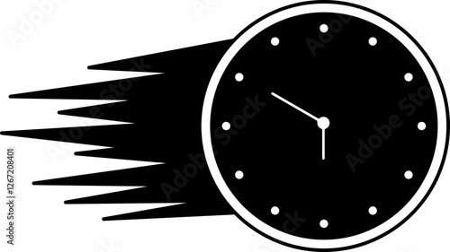 Fast Time Clock Icon