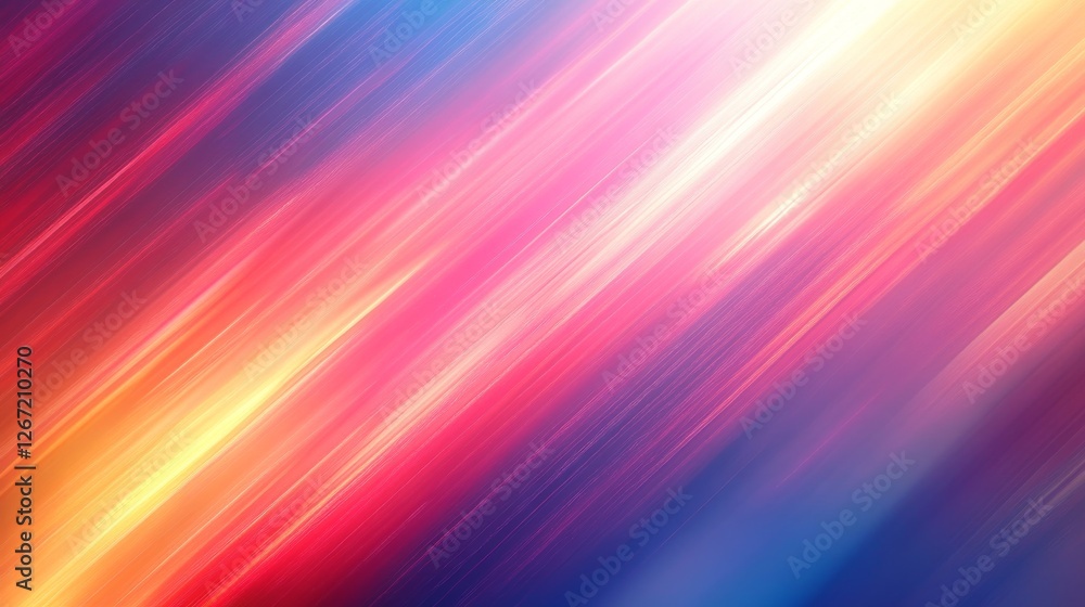 Abstract vibrant lines of color flowing diagonally across the frame Abstract vibrant lines of color flowing diagonally across the frame