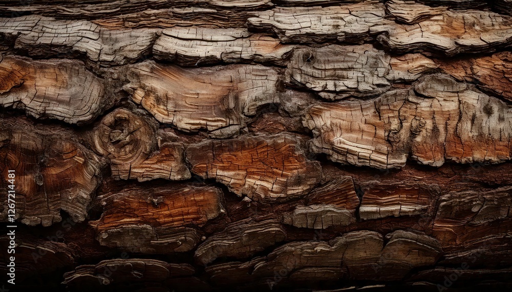 A weathered tree bark texture with peeling layers and organic grunge patterns. A weathered tree bark texture with peeling layers and organic grunge patterns.