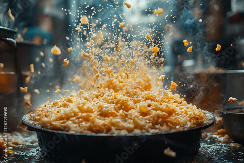 Culinary Alchemy, A symphony of flavors and textures in motion