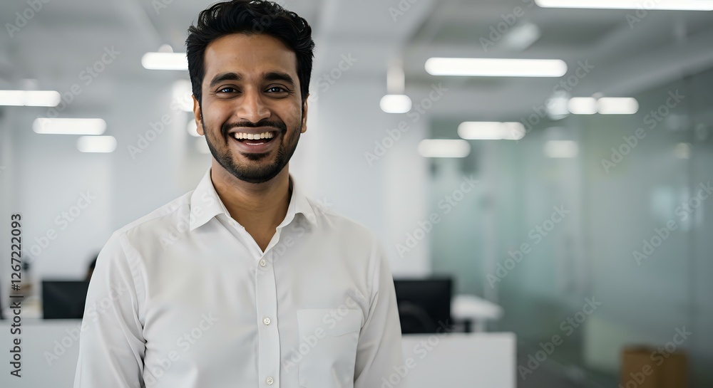 Fototapeta premium Smiling Professional in an Office