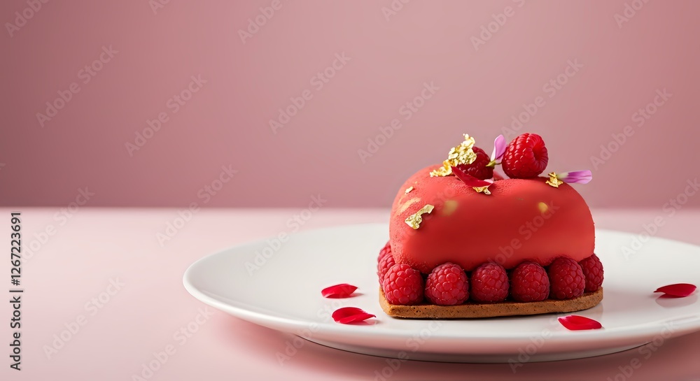 Raspberry Mousse Cake