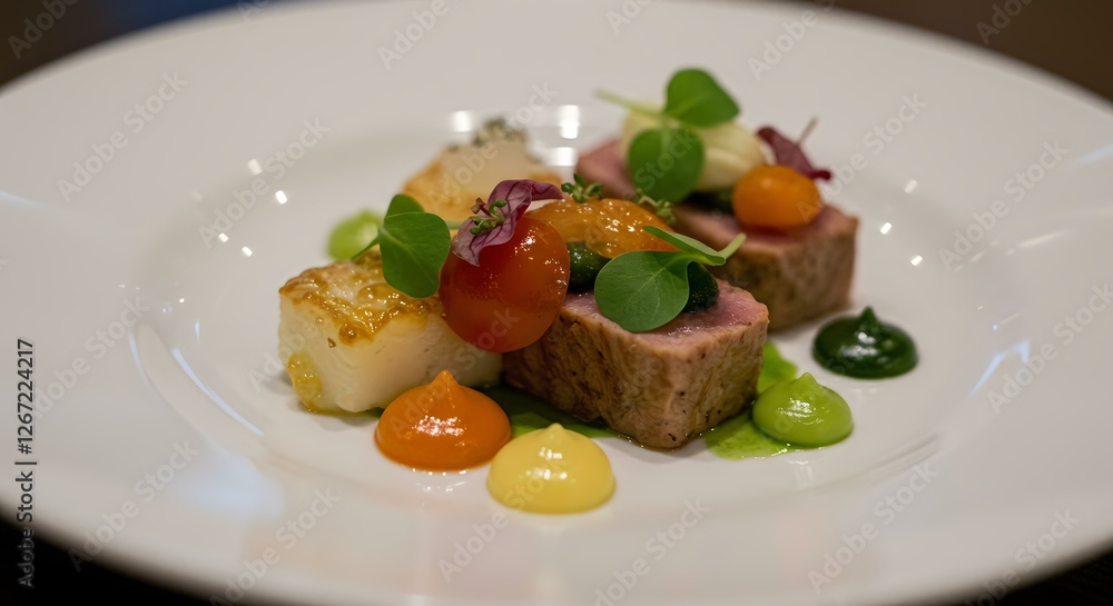 Delicate Tasting Plate