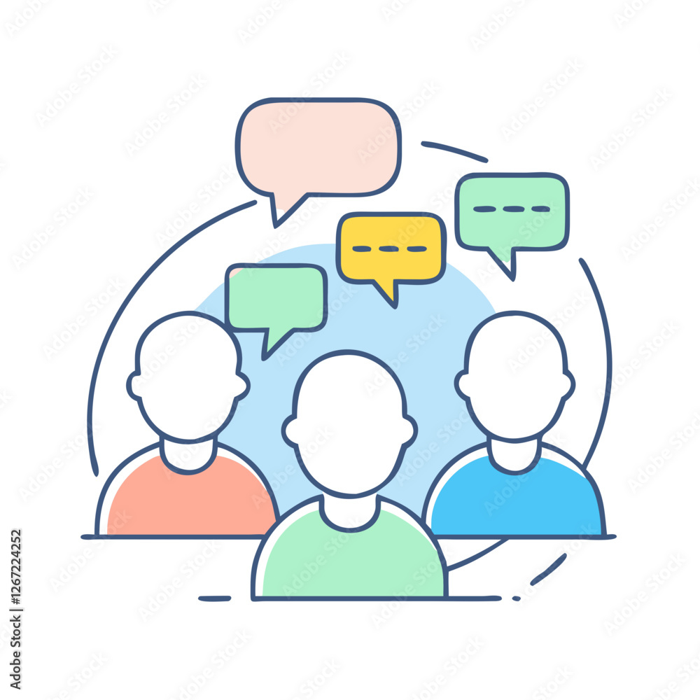 group discussion icon, group discussion vector illustration-simple illustration of group discussion, perfect for group discussion logos and icons group discussion icon, group discussion vector illustration-simple illustration of group discussion, perfect for group discussion logos and icons