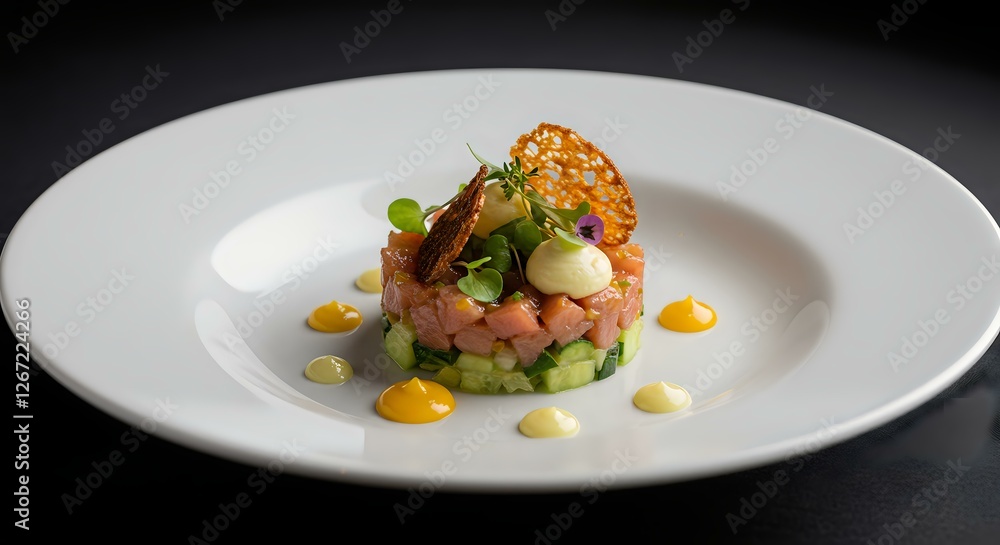 Salmon Tartare Platter