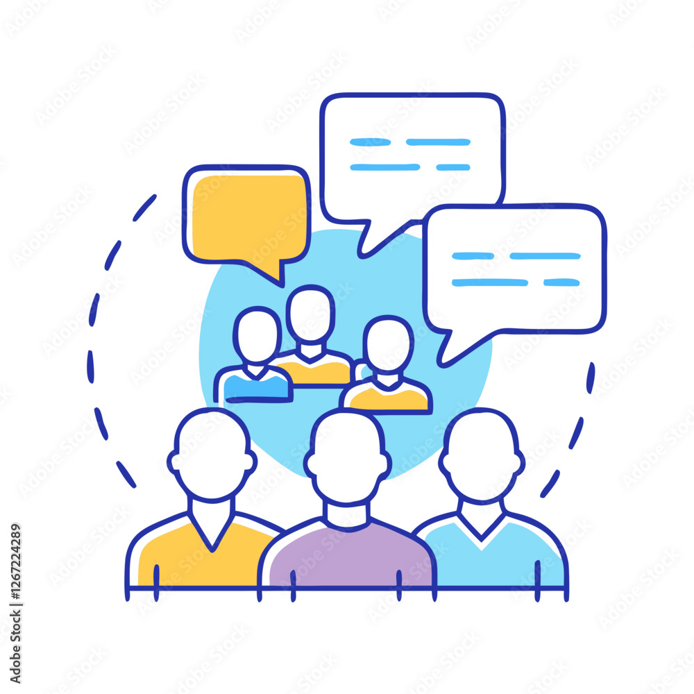 group discussion icon, group discussion vector illustration-simple illustration of group discussion, perfect for group discussion logos and icons group discussion icon, group discussion vector illustration-simple illustration of group discussion, perfect for group discussion logos and icons