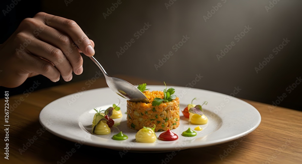 Gourmet Meal Presentation