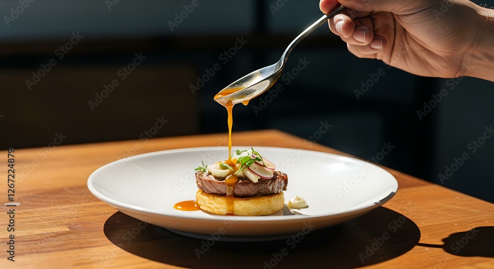 Gourmet Meal Presentation