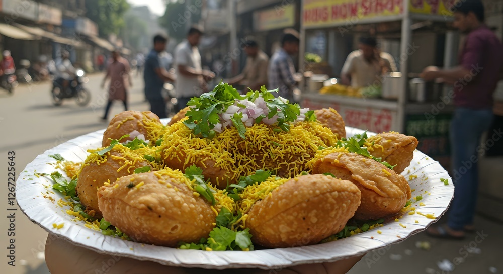 Street Food Samosas