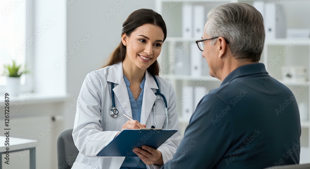 Medical Consultation in a Modern Office