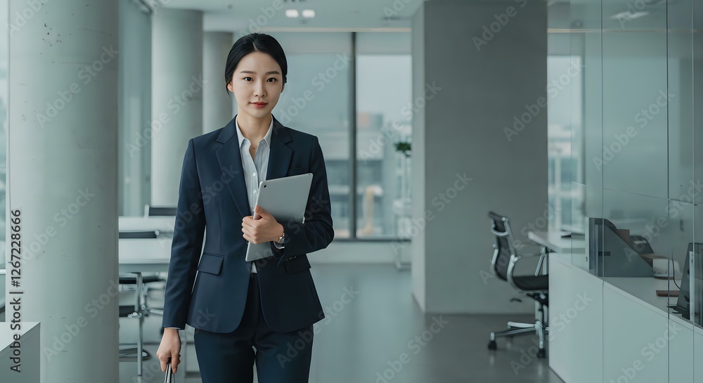 Confident Businesswoman in Office