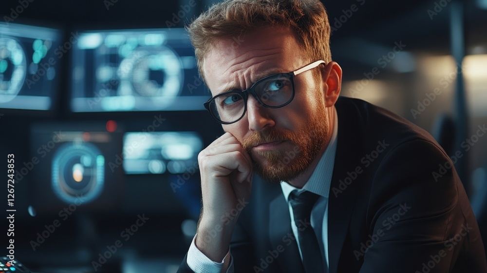 Unhappy Engineer Operator Using SCADA System, Unhappy Engineer Operator Using SCADA System,
