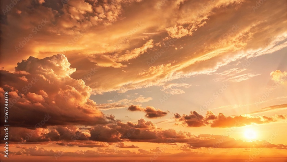 Fototapeta premium Golden Hour Glow