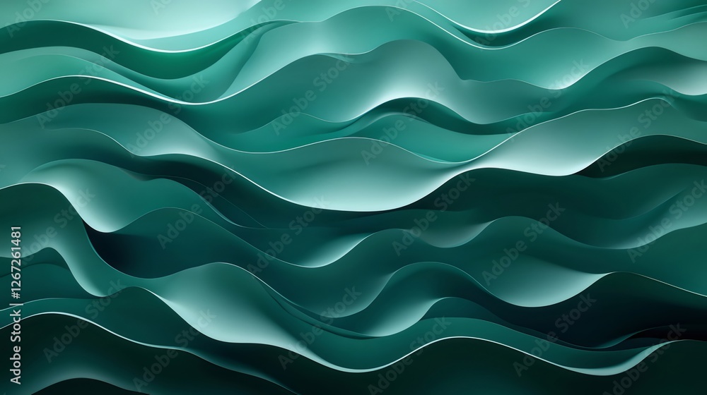 Teal Abstract Waves Background Texture Teal Abstract Waves Background Texture