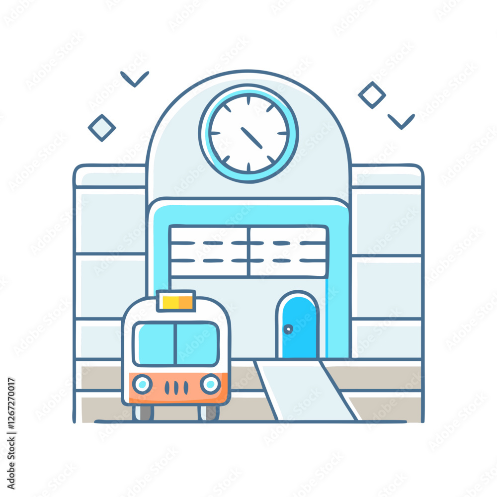 subway station icon, subway station vector illustration-simple illustration of subway station, perfect for subway station logos and icons subway station icon, subway station vector illustration-simple illustration of subway station, perfect for subway station logos and icons