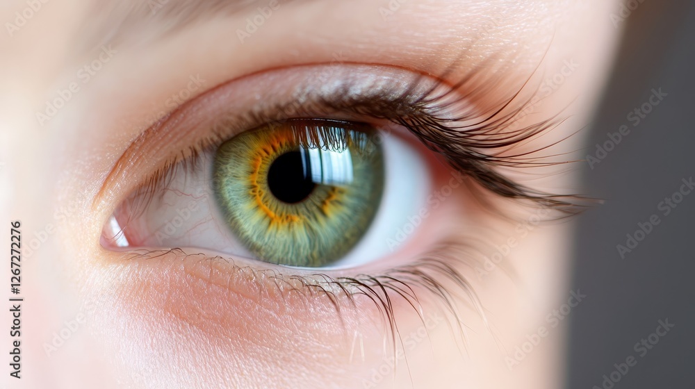 Captivating closeup unveiling the intricate details of the human eye intense Captivating closeup unveiling the intricate details of the human eye intense