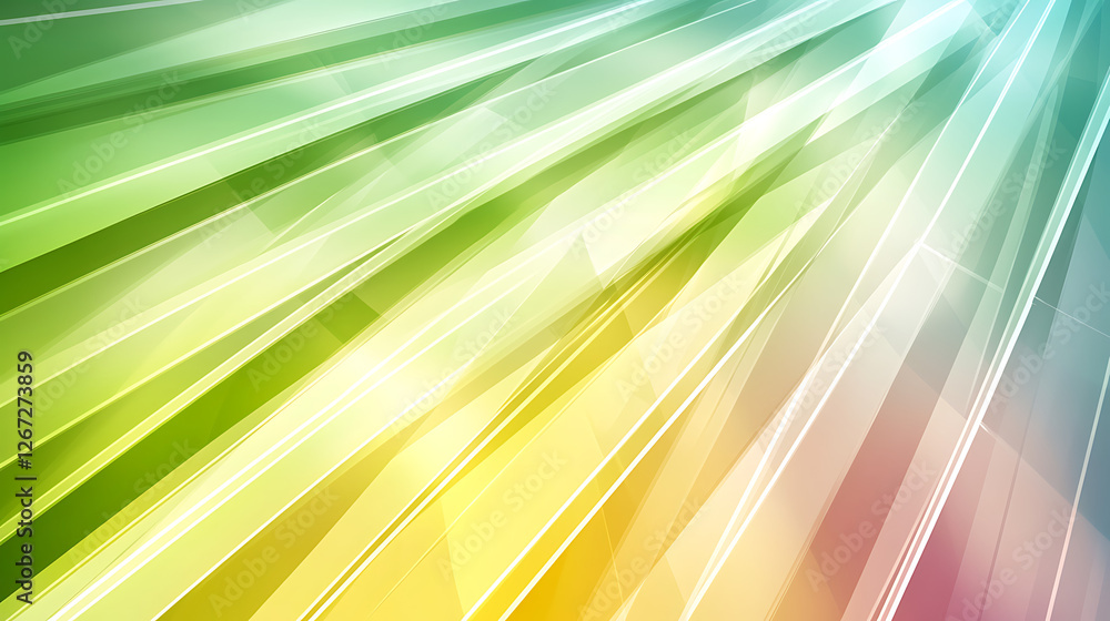Abstract Geometric Light Pattern Modern Background Design Colorful Presentation Backdrop Illustration