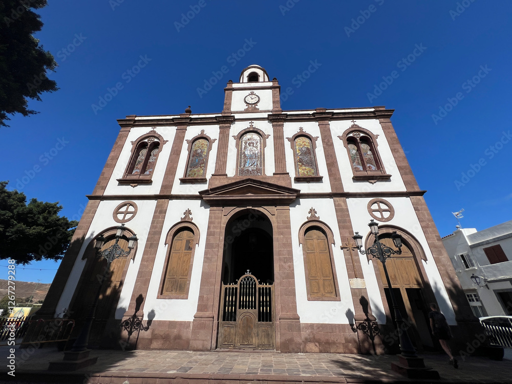 Church in the town Agaete