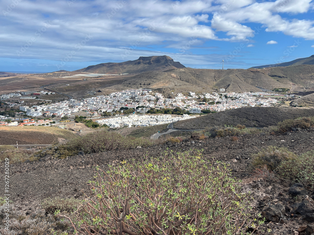 The town Agaete