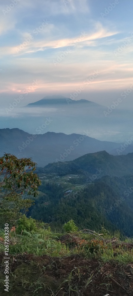 Obraz premium Countryside scenery and atmosphere