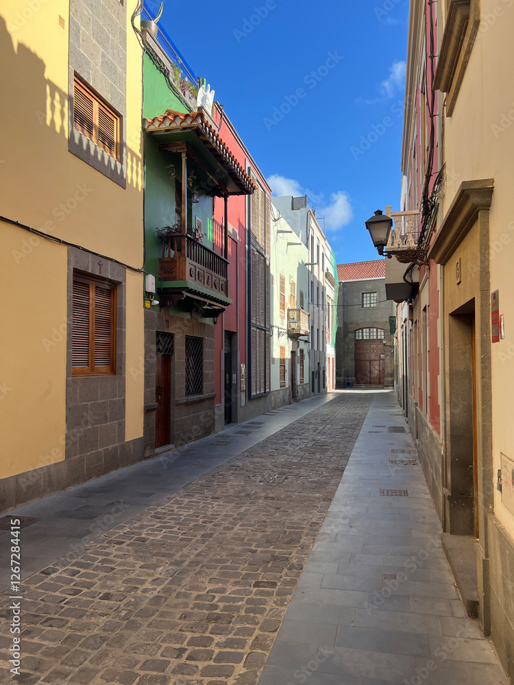 Street in the Old town of Las Palmas de Gran Canaria