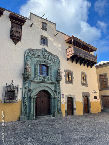 Architecture in the Old town of Las Palmas