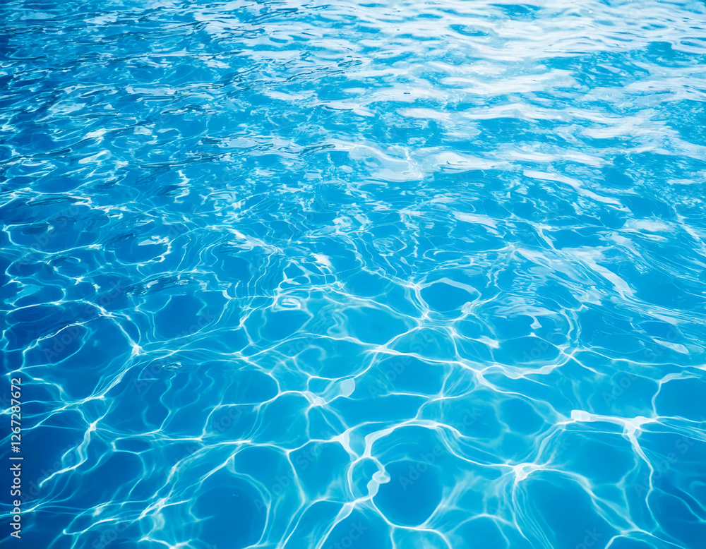 Obraz premium clear water ripple in the ocean or lake close up background