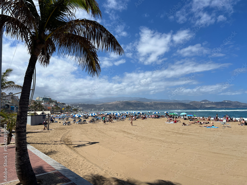 Las Canteras Beach in Las Palmas